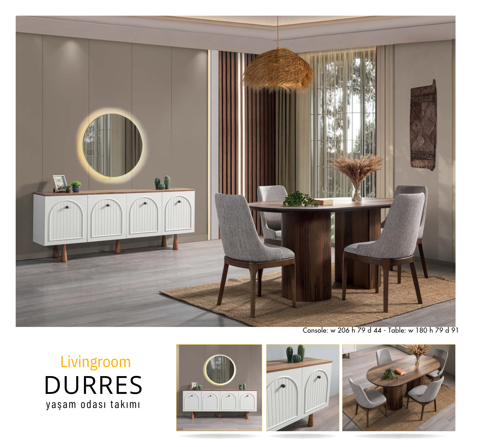 Durres Yemek Odası - Görsel 2