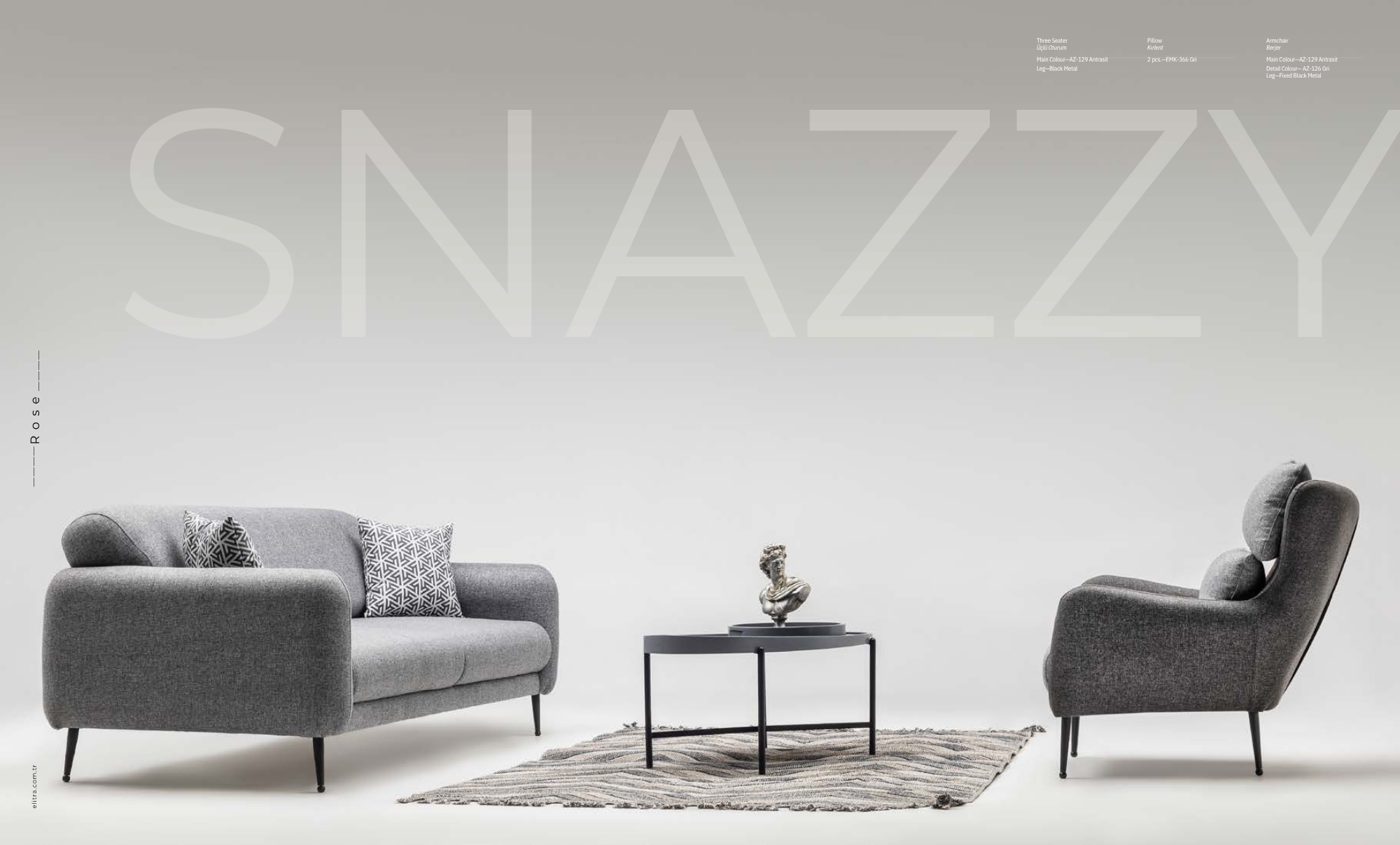 Rose Köşe Takımı - Görsel 3