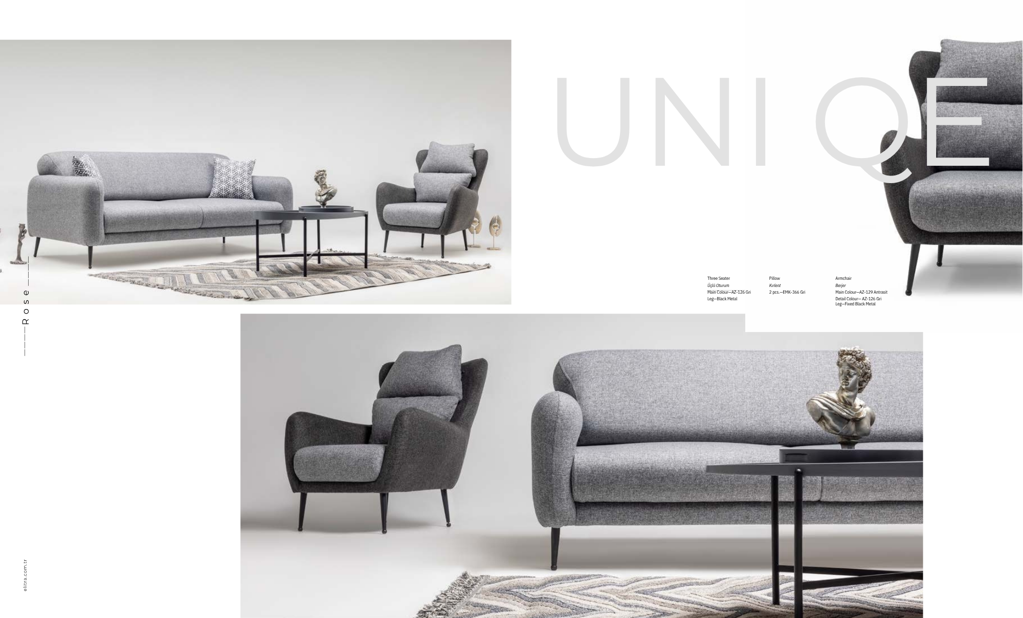 Rose Köşe Takımı - Görsel 4