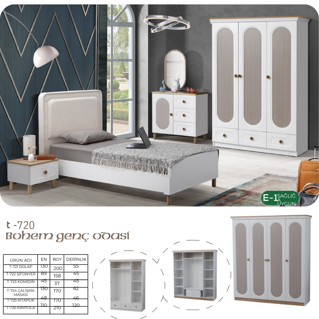 Bohem Genç Odası - Görsel 4